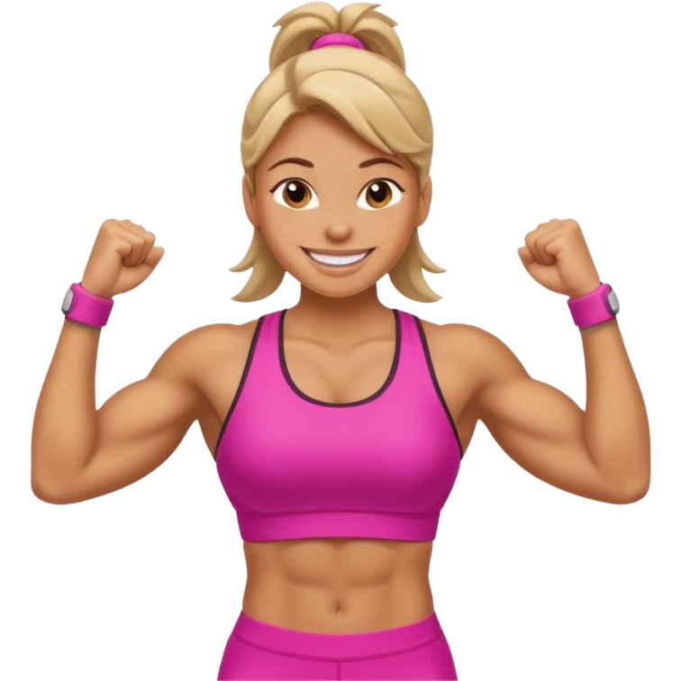 Gym girl emoji