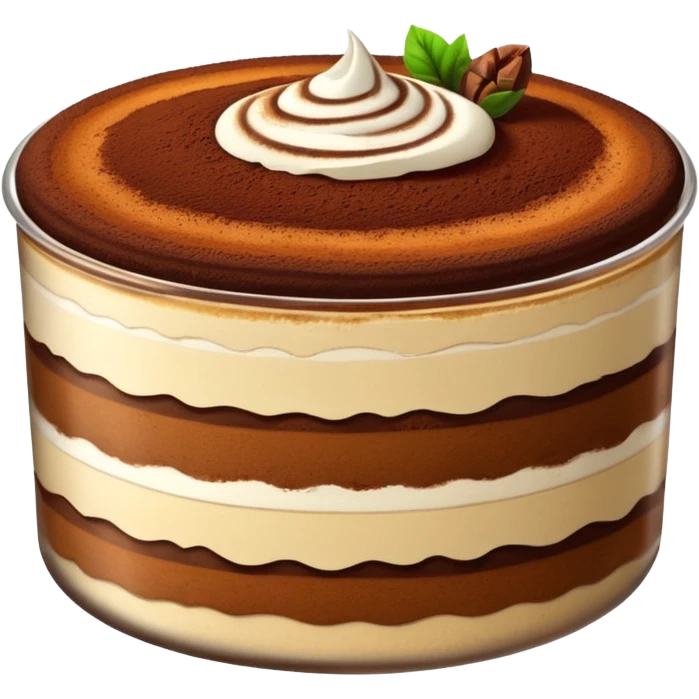 Tiramisu emoji