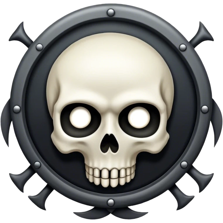 emblem of death emoji