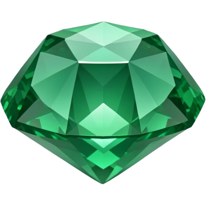 Green gem emoji