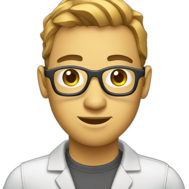 Robotic software engineer emoji
