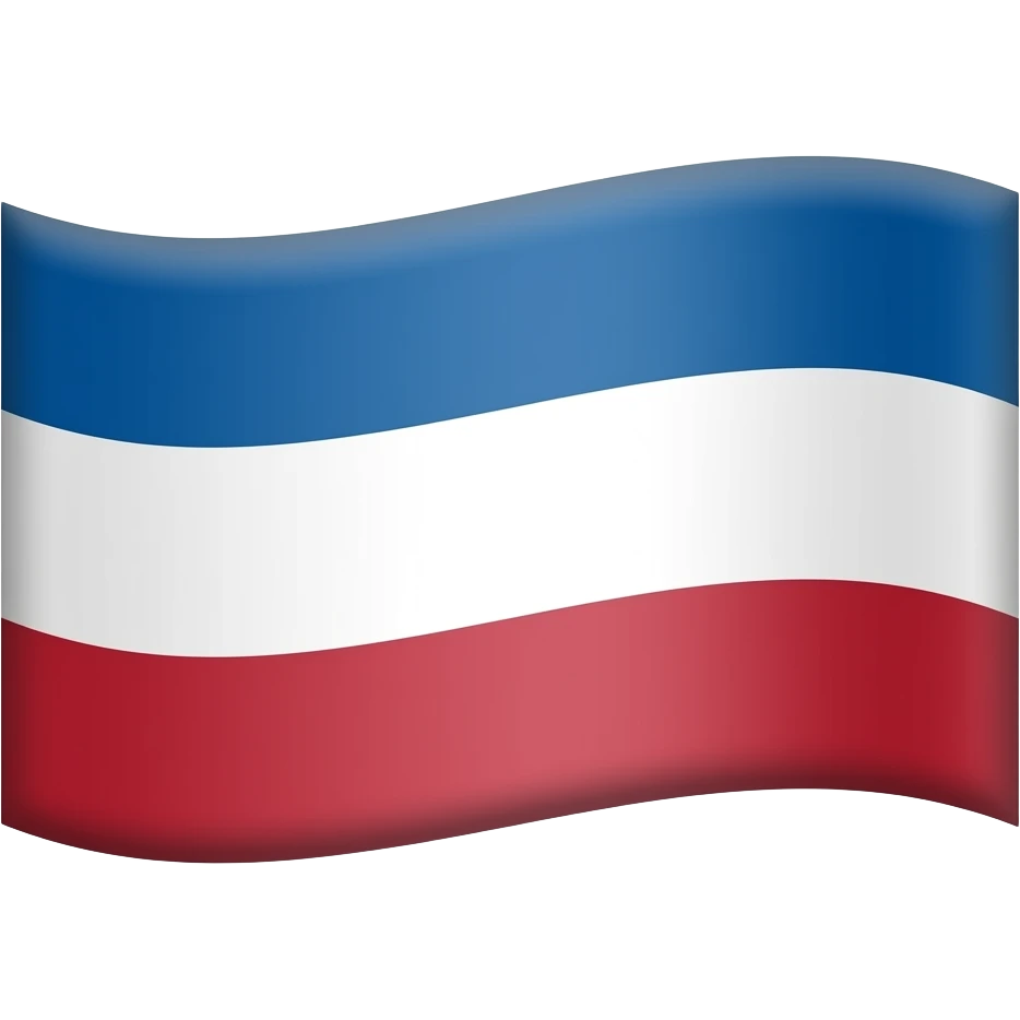 fanion bleu blanc rouge emoji