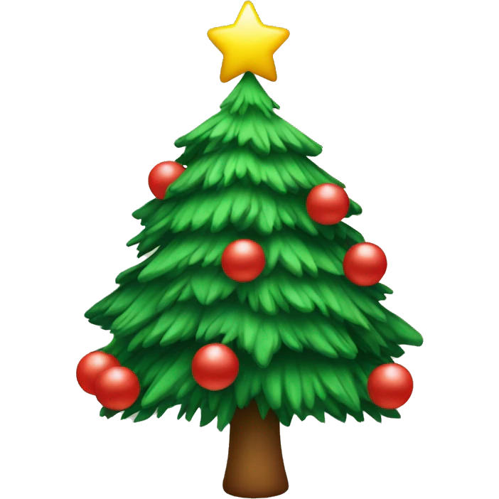 Christmas tree emoji