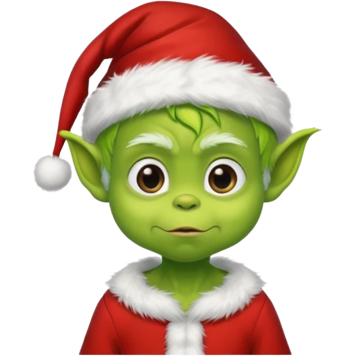 Grinch baby boy emoji