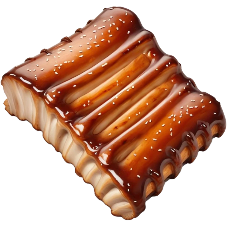 baby back spare ribs  emoji