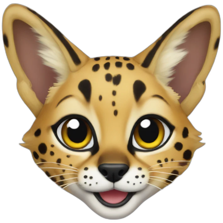 Chloe the serval emoji