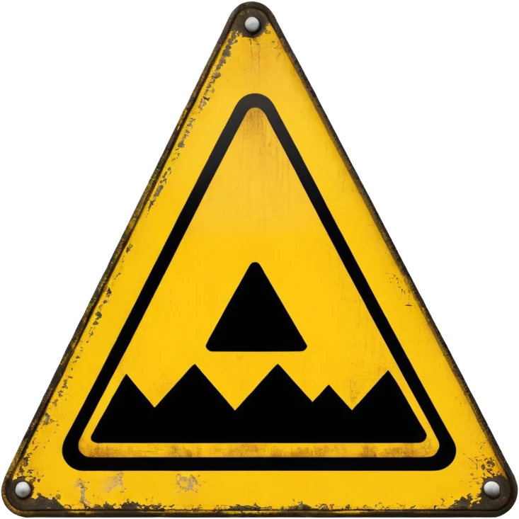 panneau attention  emoji