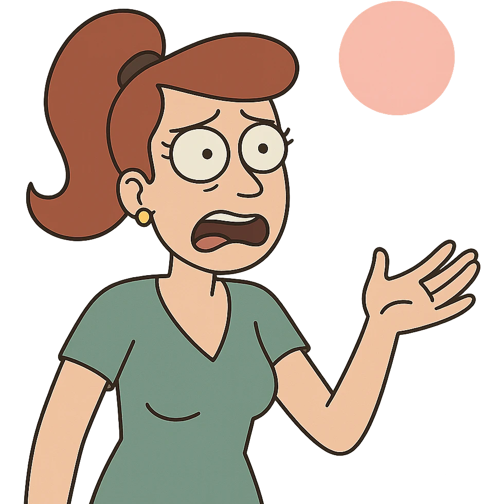 simple pink sun emoji