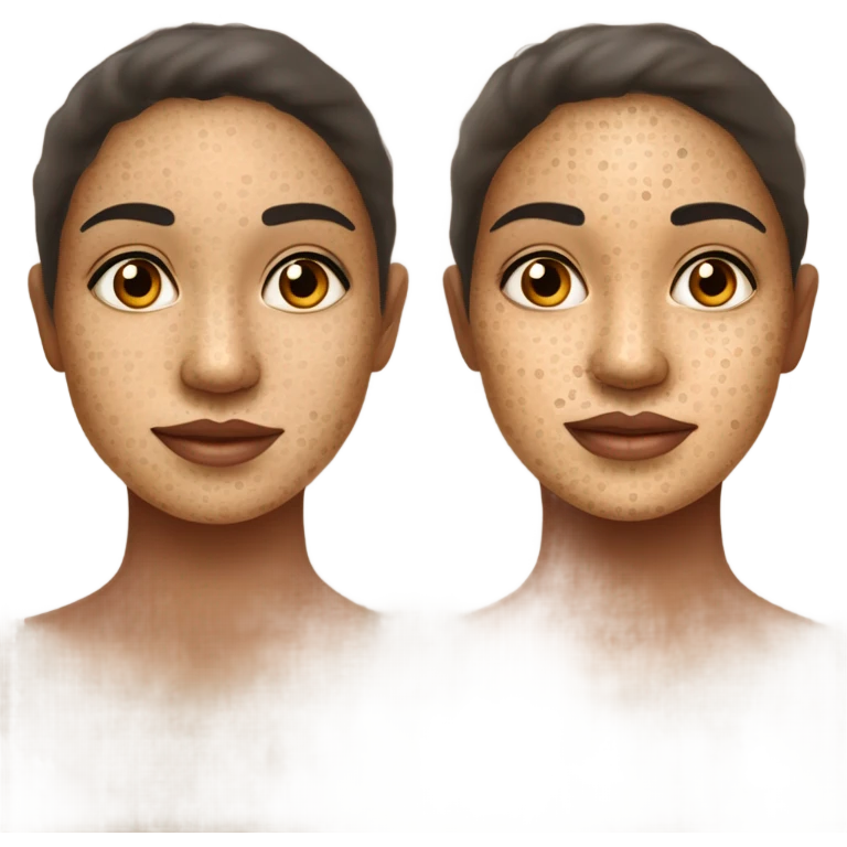 Hyperpigmentation drawing from TikTok  emoji
