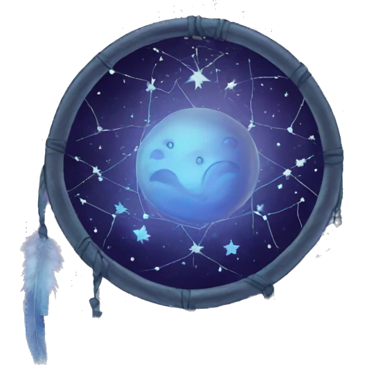 moon-and-stars-dreamcatcher emoji