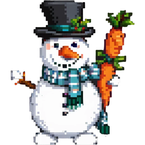 classic snowman emoji