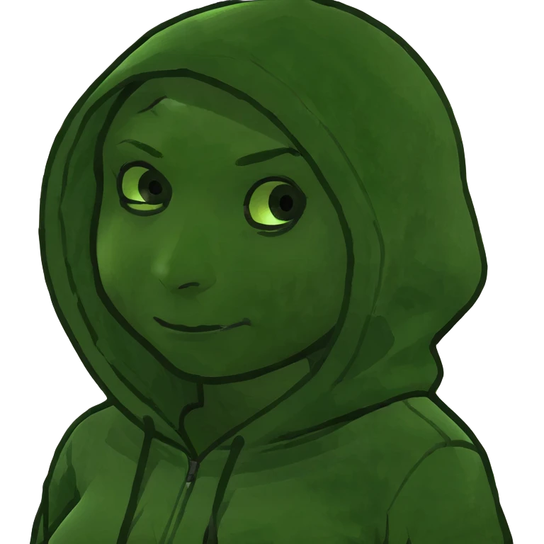 Girl with hoodie emoji