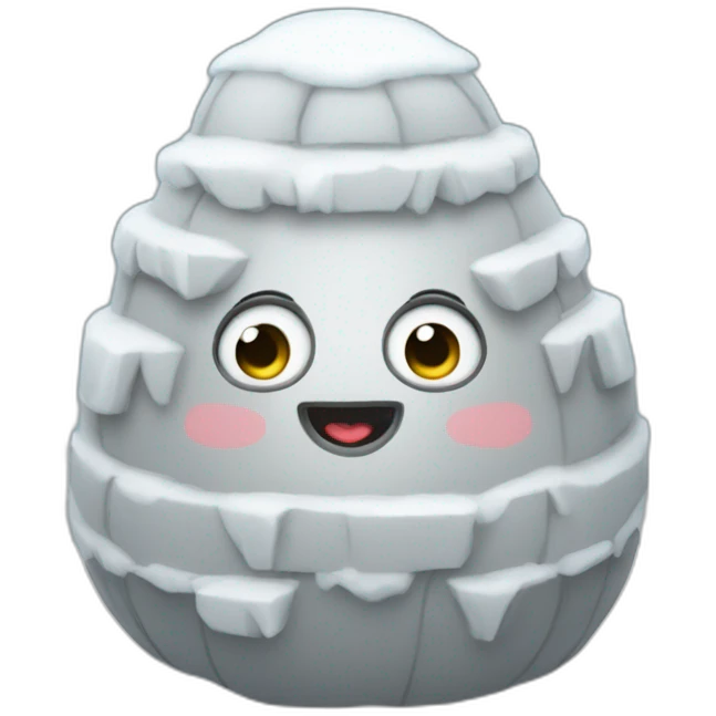 igloo heart eyes emoji