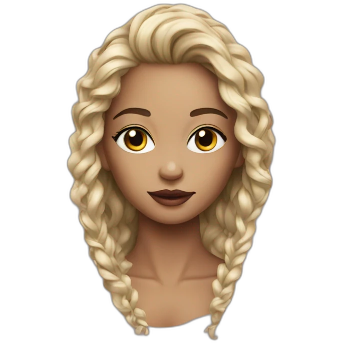 Model girl photography emoji