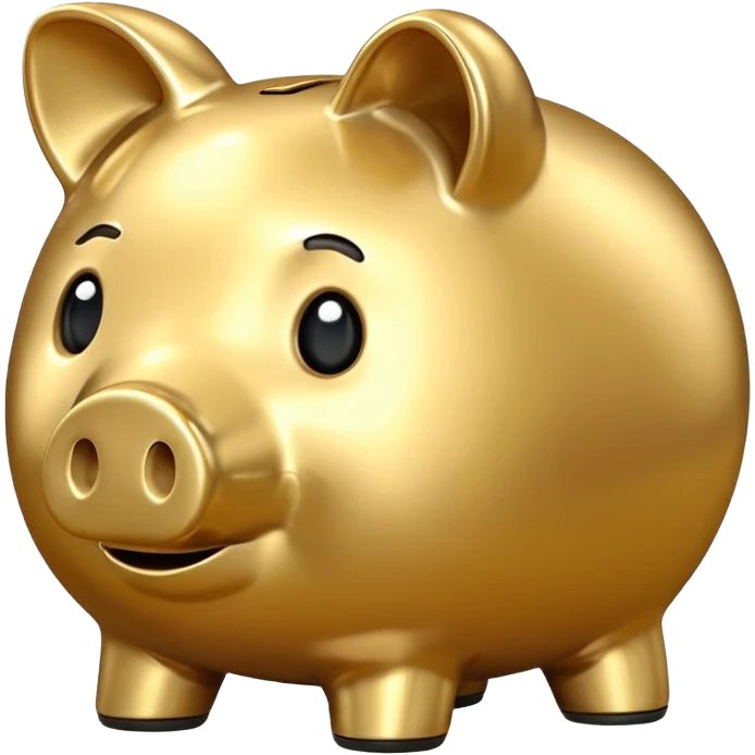 piggy gold emoji