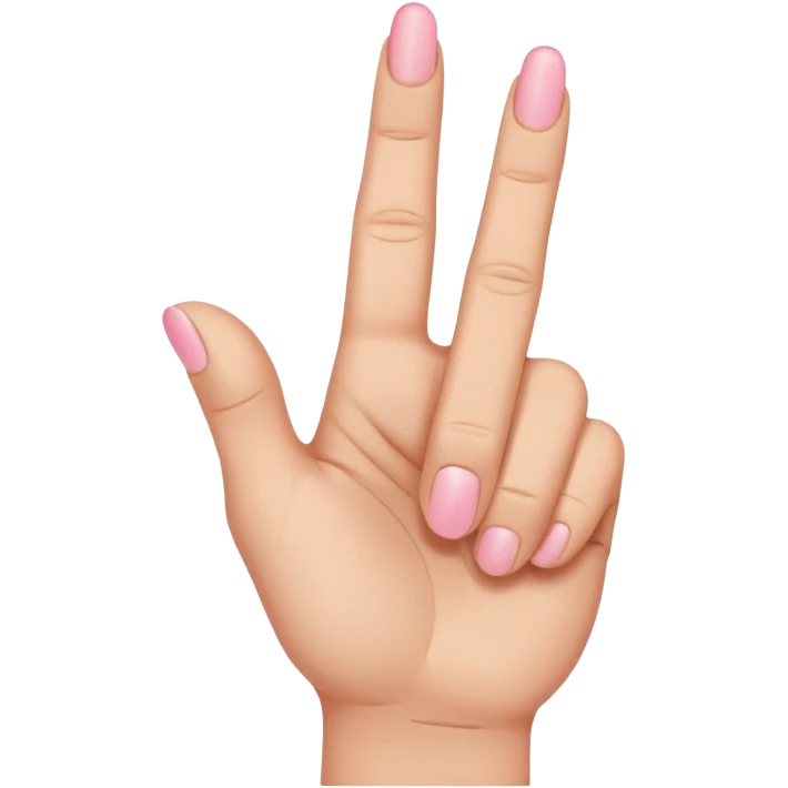 Like the middle finger flipping off emoji but with the pinky finger only (pinky finger flipping off) emoji