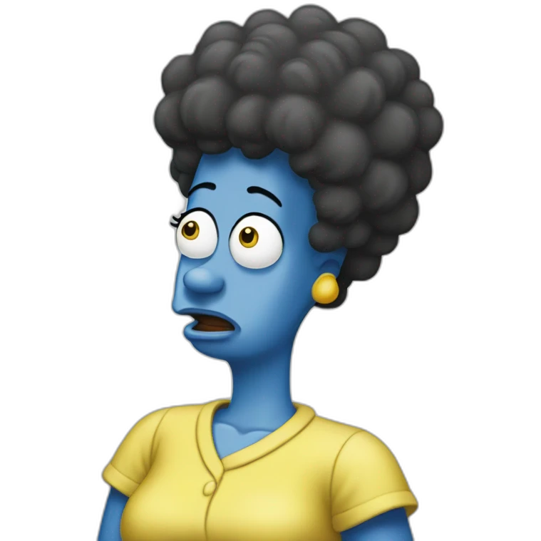 Marge-Simpson emoji