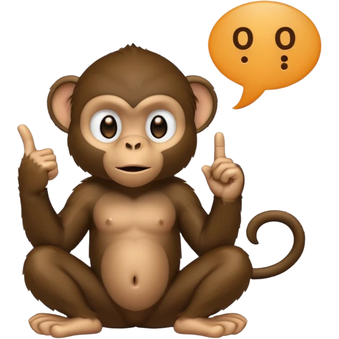 black monkey holding up a middlefinger with a speech bubble saying "apex" emoji