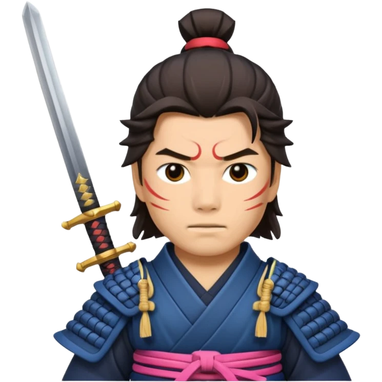 Make me a samurai emoji holding a sword. emoji