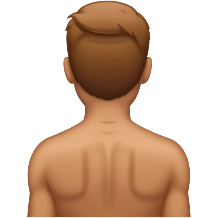 Man from behind  emoji