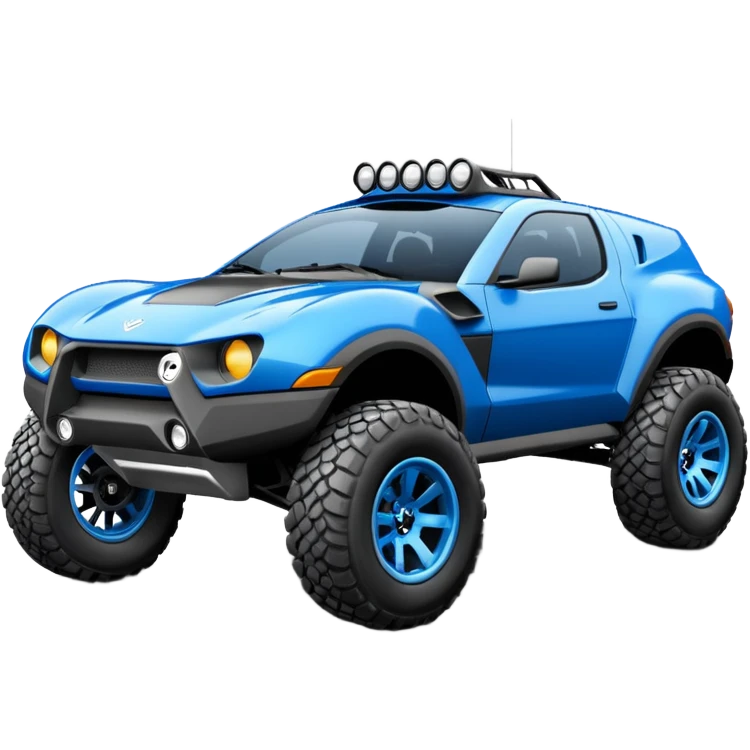Local Motors Rally Fighter blue  emoji