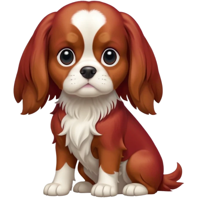 ruby colored king charles emoji