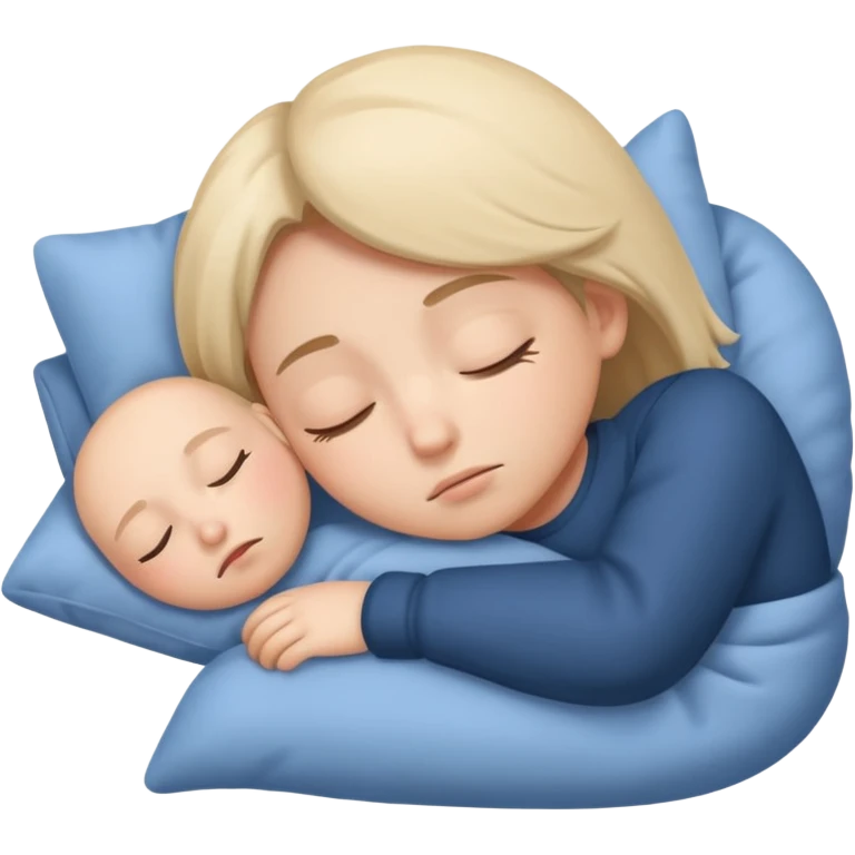 Cute sleepy  emoji
