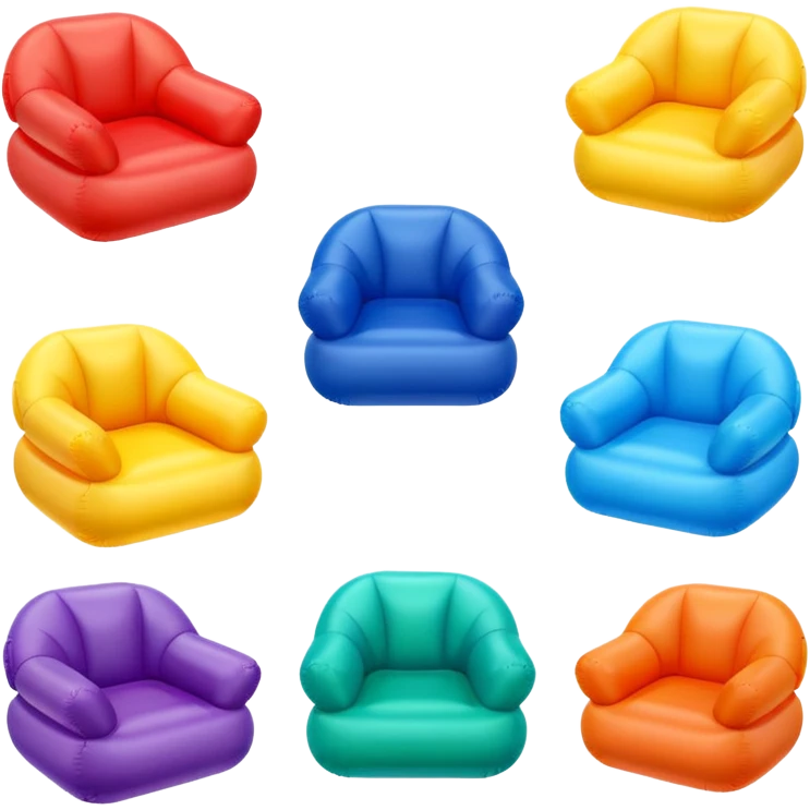 inflatable chairs emoji