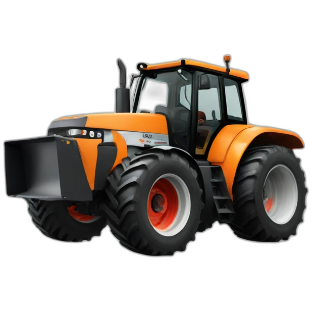 Tracteur case 856 emoji