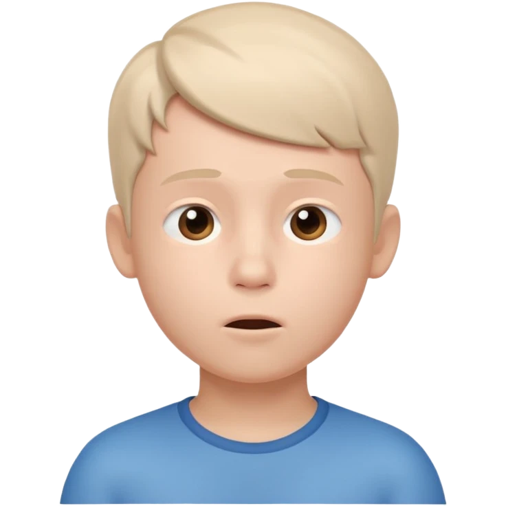 Healthy food  : Boy Breathing 3d Icon with color of D0B8FF
 emoji