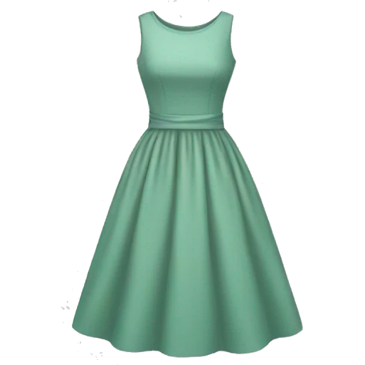 simple dress no person emoji