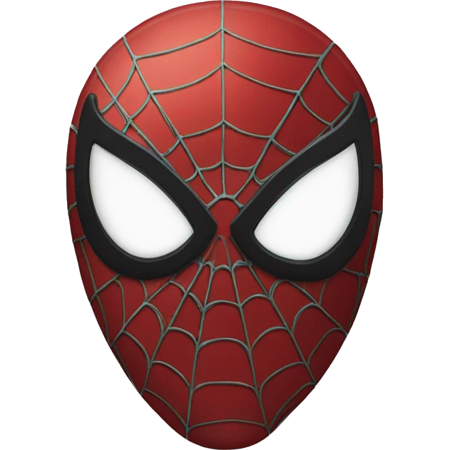 Spiderman mask emoji