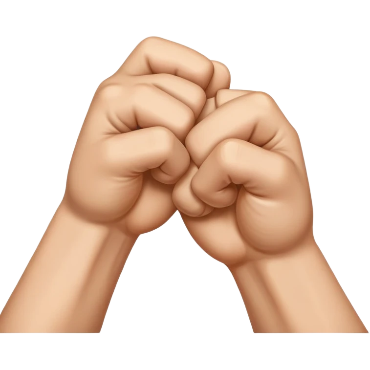 Punho cruzado emoji
