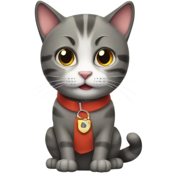 Mail man cat emoji