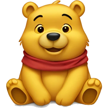 Pooh bear emoji