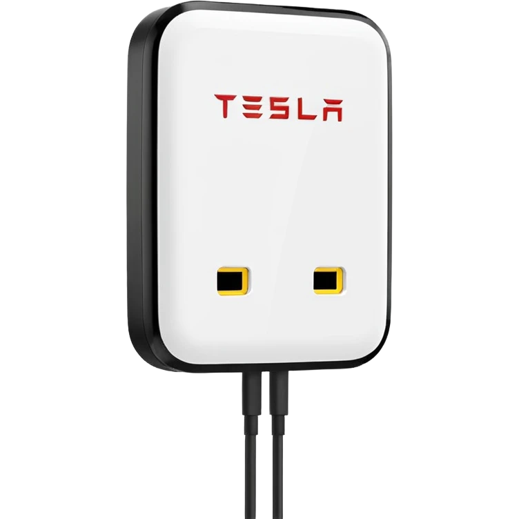 Tesla wall charger emoji