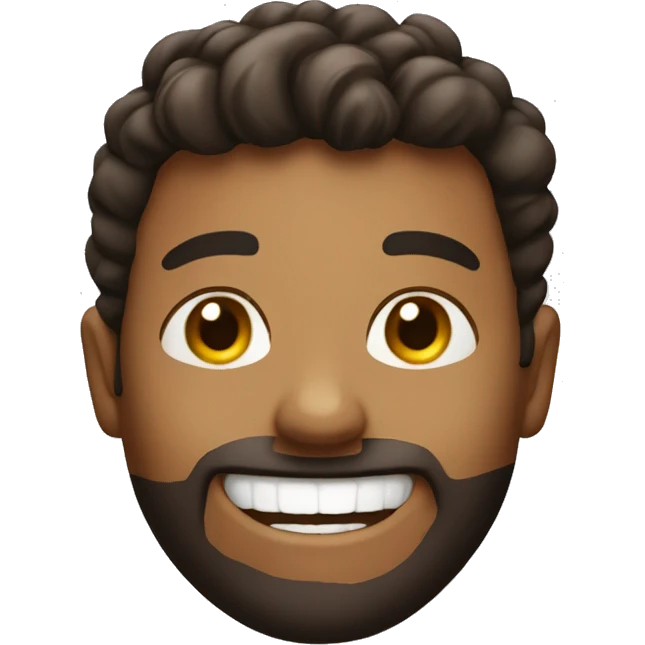 Me with a big smile  emoji