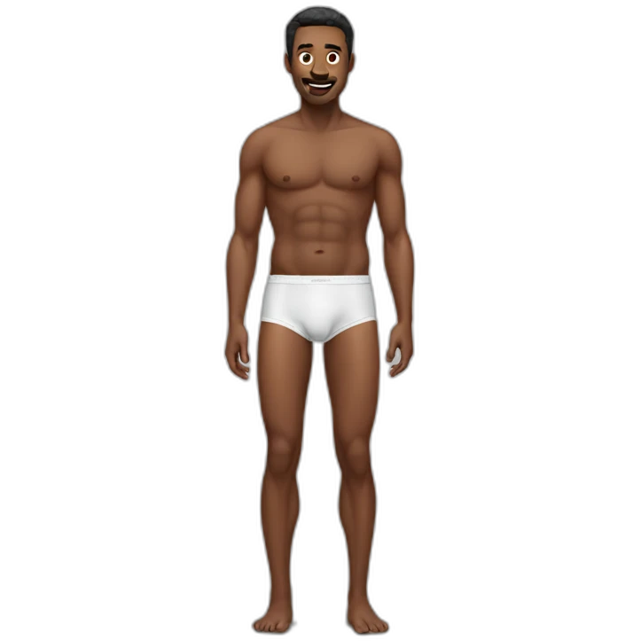 man in his underwear emoji