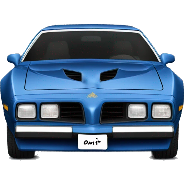 1979 Firebird Esprit in Nocturne Blue emoji