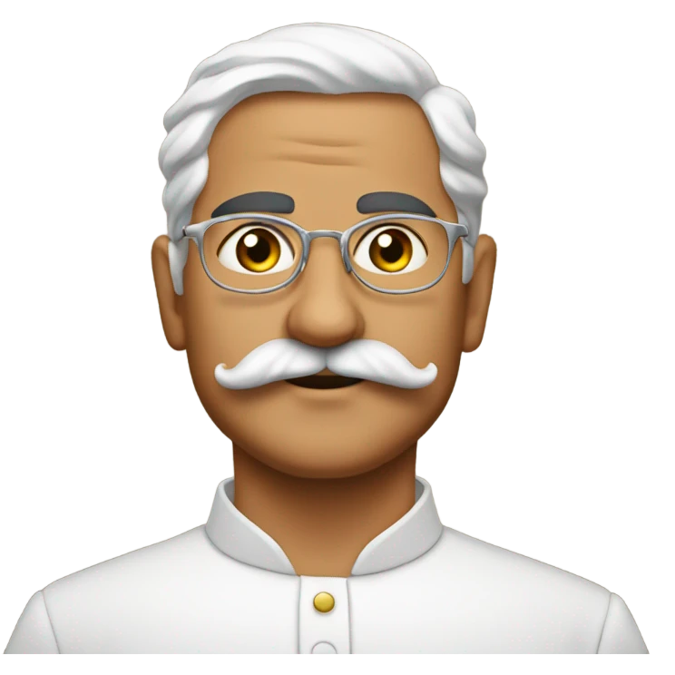 Babri with mustache  emoji