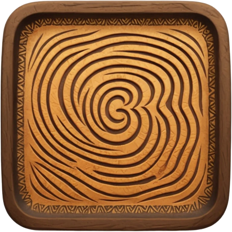 african texture plate emoji