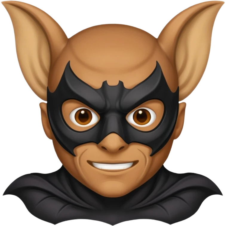 Bat man emoji