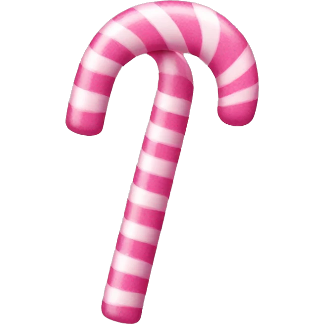 pink candy cane  emoji