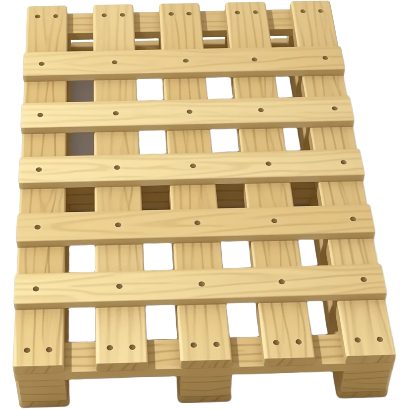 Поддон , палету, пустую с боку emoji