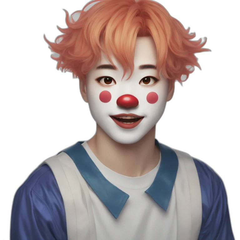 Jimin of BTS, clown emoji