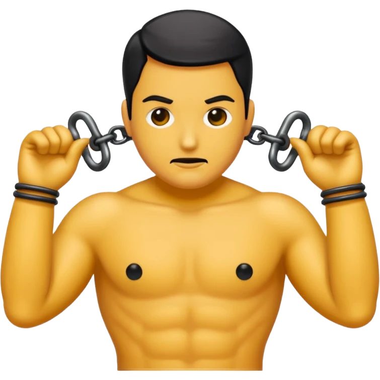 kinky bdsm dominant man emoji