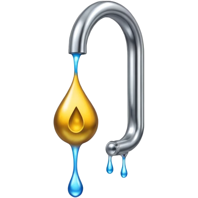 crypto currency symbol  named CryptoTap think more a tap or faucet  emoji