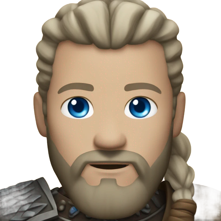 Ragnar lothbrok blue eyes emoji