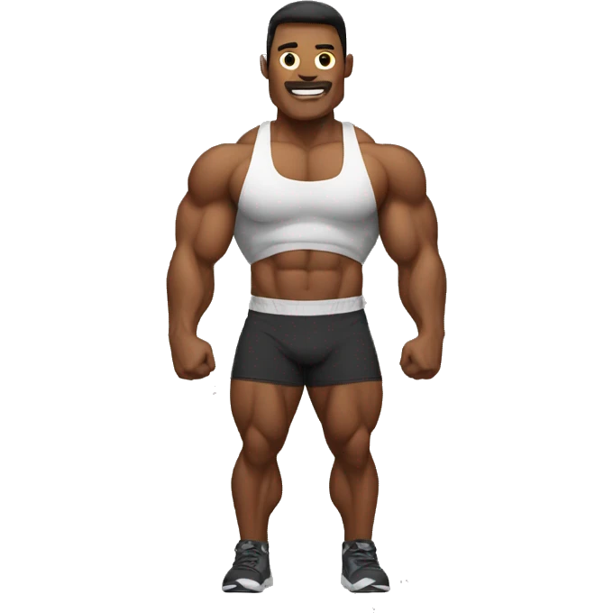 body building emoji