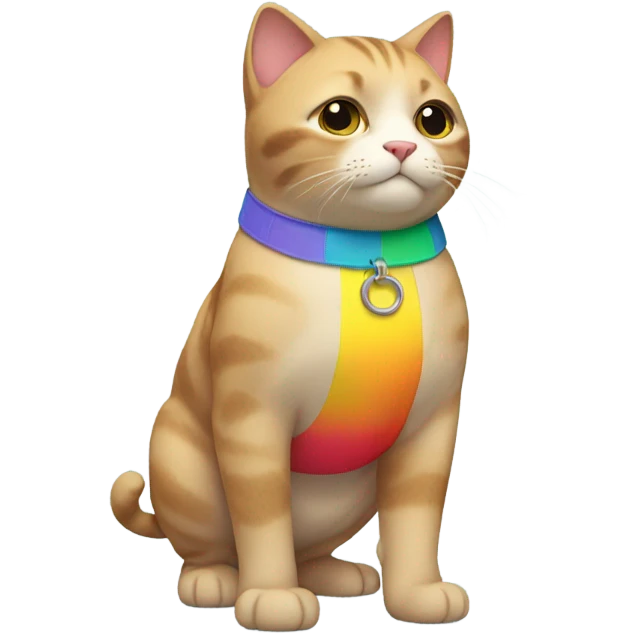 Cat wearing a Speedo  emoji